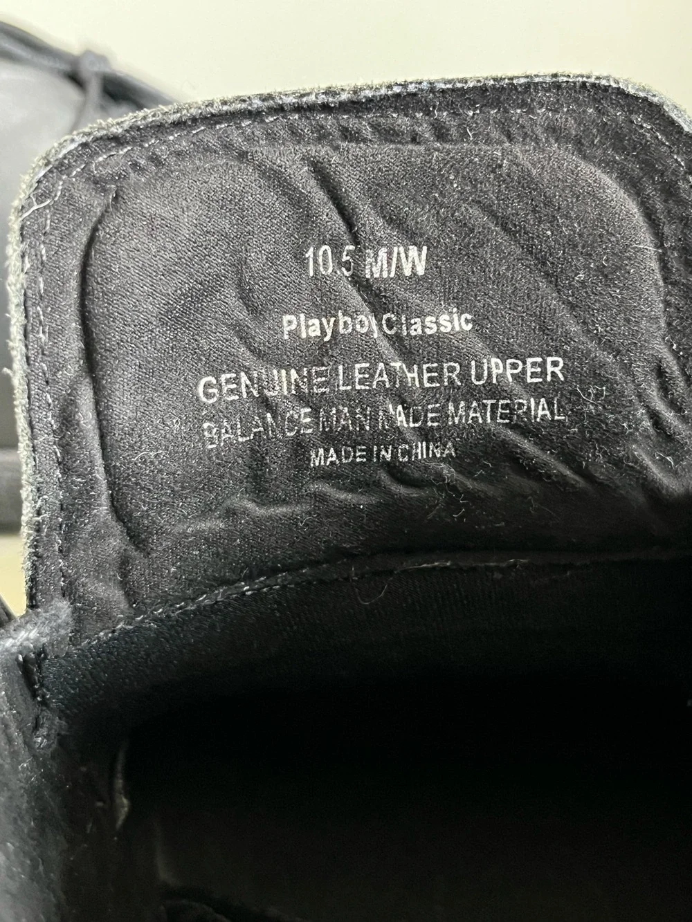 The Original British Walkers Men’s Playboy High Top Black Chukka Boot 10.5 M/W